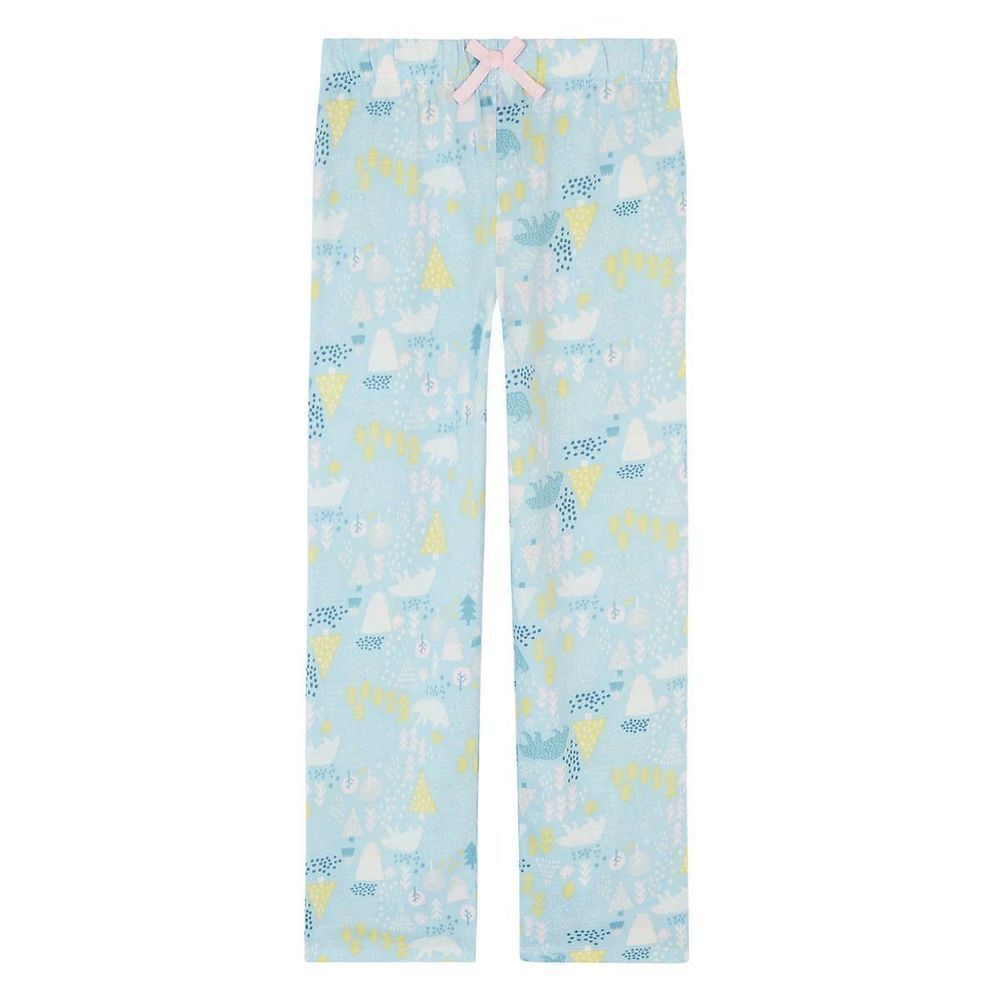 NEW! Eddie Bauer Youth 3 piece PJ Set- LS Top, Pant and Robe, Moose - Picture 8 of 14